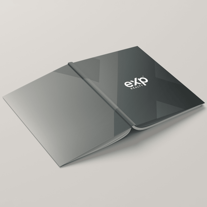 eXp Realty Black Onyx - Lay Flat HARDCOVER Soft Touch (10 Pack) - Peleman Industries Inc. - 