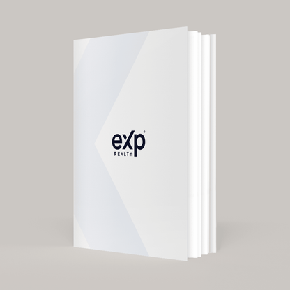 eXp Realty White Pearl - Lay Flat SOFTCOVER Soft Touch (40 Pack) - Peleman Industries Inc. - 