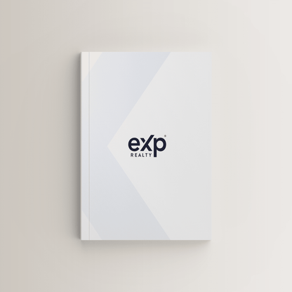 eXp Realty White Pearl - Lay Flat SOFTCOVER Soft Touch (40 Pack) - Peleman Industries Inc. - 