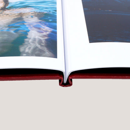 Faux Leather Photobooks w/ Window - Peleman Industries Inc. - Dark Blue - 05mm - 