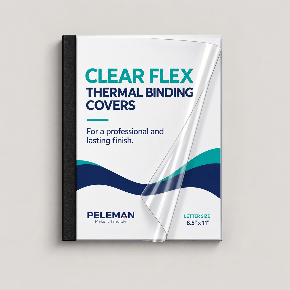 Flex Covers - Peleman Industries Inc. - Black - 20 Sheets Max - 110/Box -