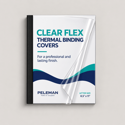 Flex Covers - Peleman Industries Inc. - Black - 20 Sheets Max - 110/Box -