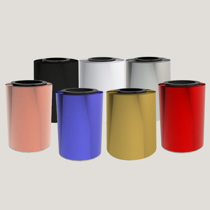Foil Rolls for Flat Bed Foil Printer - Peleman Industries Inc. - Group A - Metallic Red - 