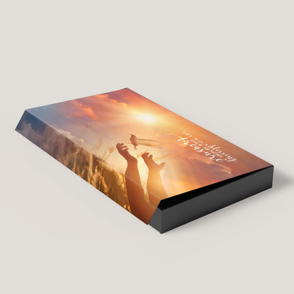 Funeral Sunset Dove 1.75" Keepsake Box (10 Pack) - Peleman Industries Inc. - 