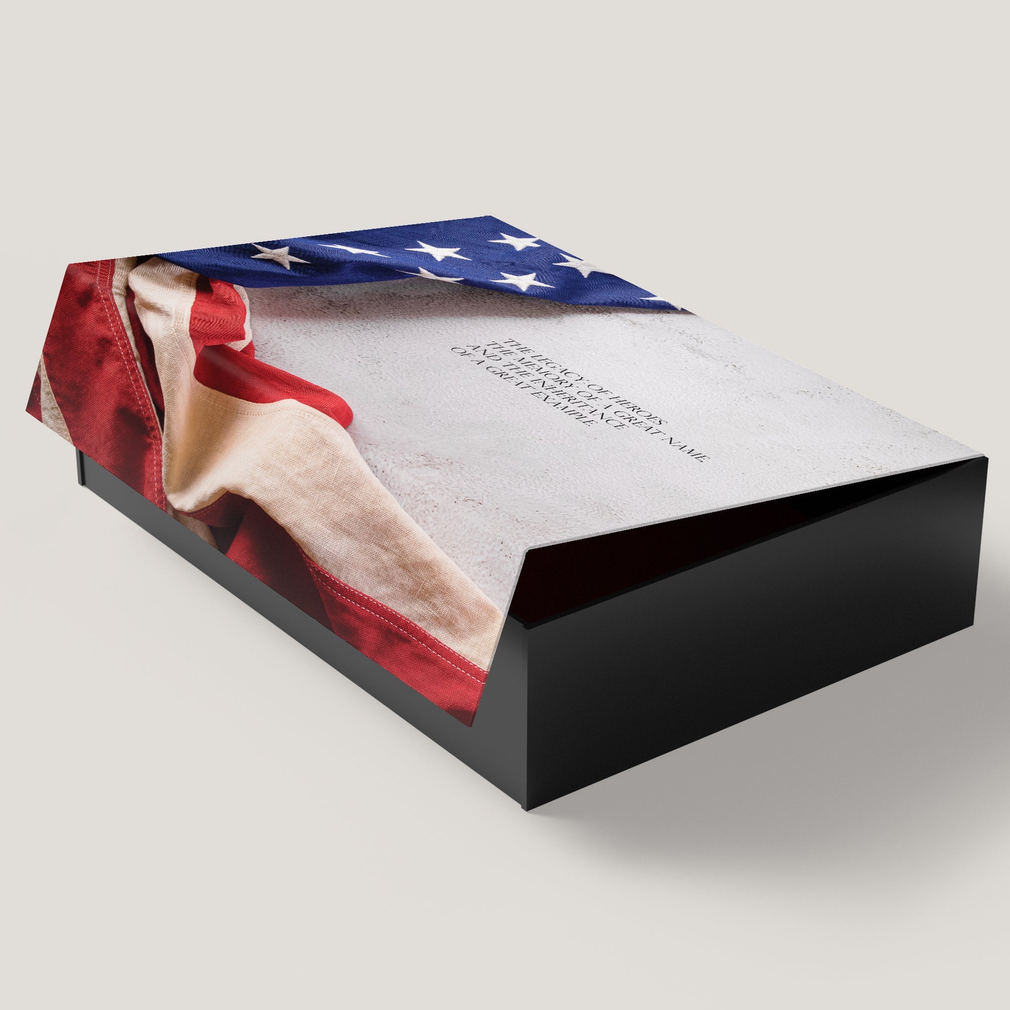 Funeral Veteran 3.5" Keepsake Box (10 Pack) - Peleman Industries Inc. - 