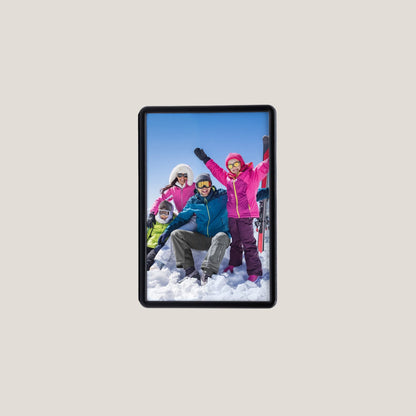 Give $10.00 - customize a Black Frame Photo Magnet with your own photos - Peleman Industries Inc. - 4x6 - 