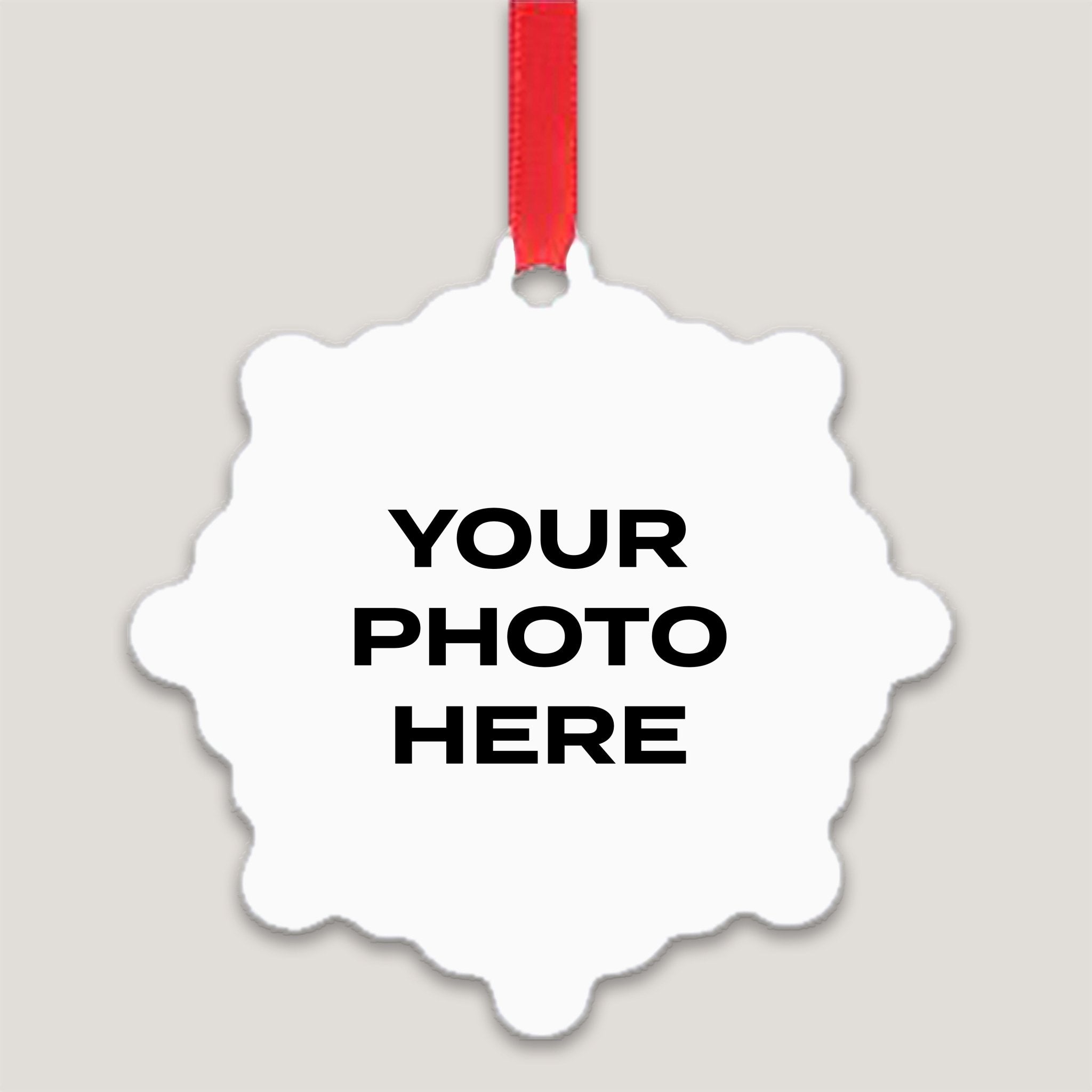 Give $25.00 - customize your double - sided Snowflake Metal Ornament - Peleman Industries Inc. - 