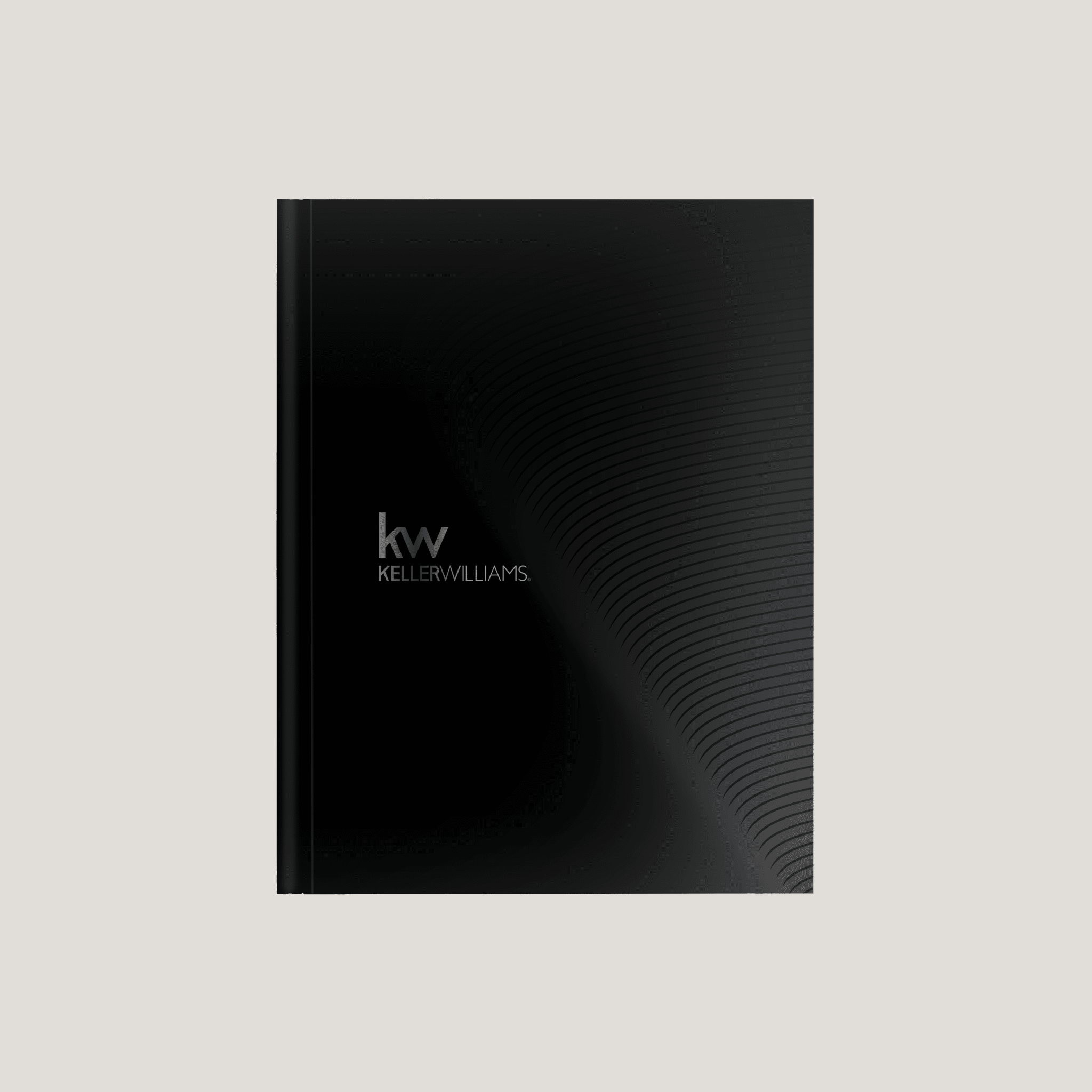 KW Basic Black - (10 Pack) Lay Flat HARDCOVER - CLEARANCE - Peleman Industries Inc. - 