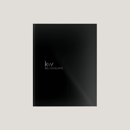 KW Basic Black - (10 Pack) Lay Flat HARDCOVER - CLEARANCE - Peleman Industries Inc. - 