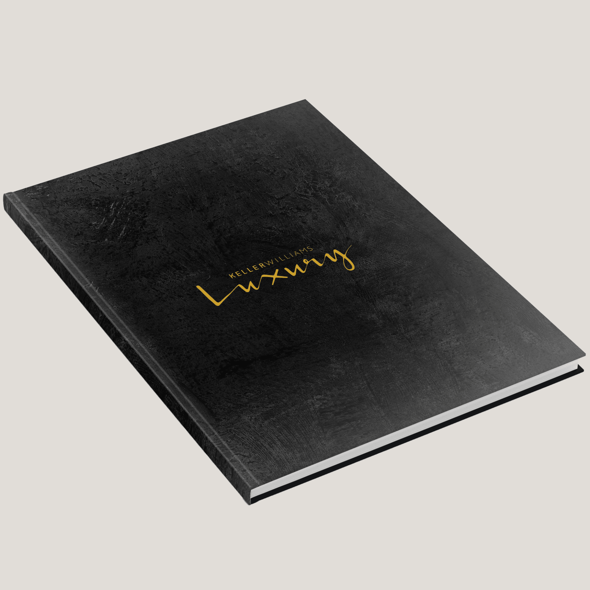 KW Luxury Gold - (10 Pack) Lay Flat HARDCOVER - CLEARANCE - Peleman Industries Inc. - 