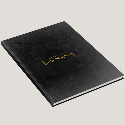 KW Luxury Gold - (10 Pack) Lay Flat HARDCOVER - CLEARANCE - Peleman Industries Inc. - 
