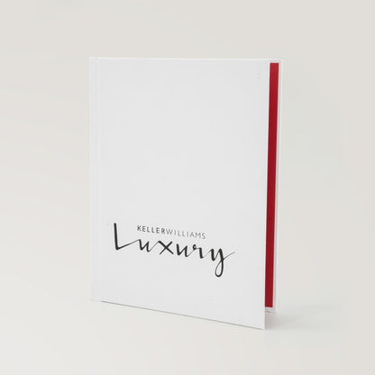 KW Luxury Listing Presentation Covers (10 Pack) - Peleman Industries Inc. - Red - 