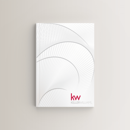 KW White Nautilus Bindable - Lay Flat SOFTCOVER Soft Touch (40 Pack) - Peleman Industries Inc. - 