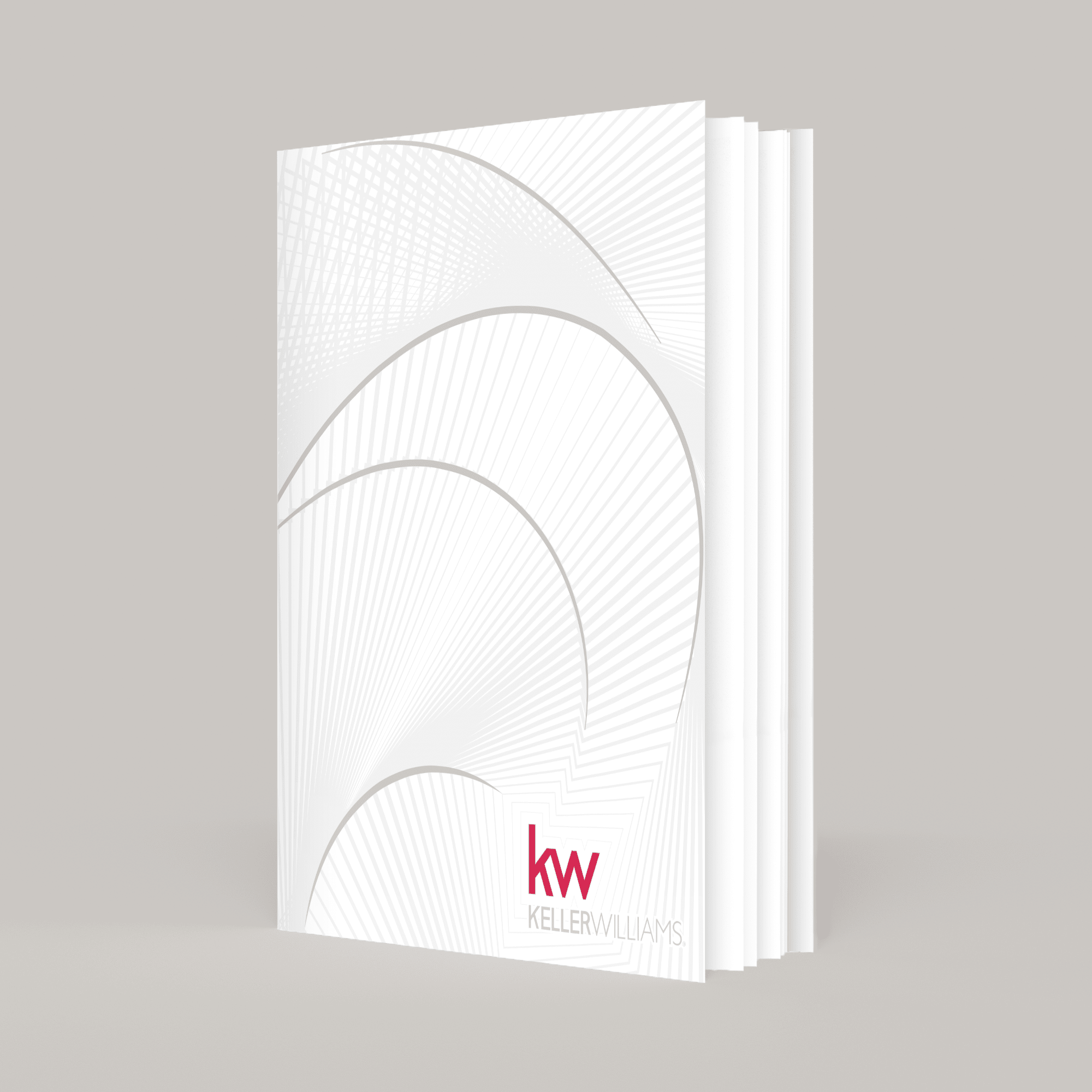KW White Nautilus Bindable - Lay Flat SOFTCOVER Soft Touch (40 Pack) - Peleman Industries Inc. - 