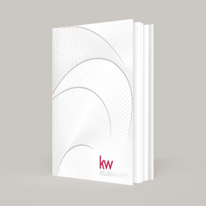 KW White Nautilus Bindable - Lay Flat SOFTCOVER Soft Touch (40 Pack) - Peleman Industries Inc. - 