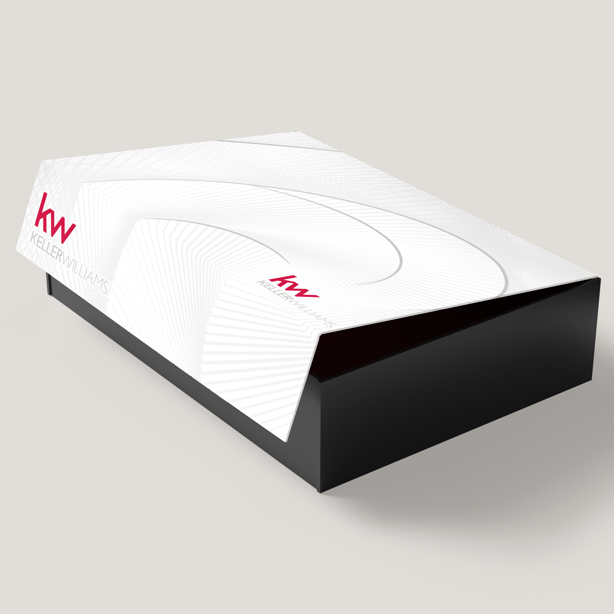 KW White Nautilus Large Gift Box (10 Pack) - Peleman Industries Inc. - 