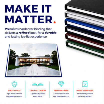 Lay Flat Standard Hardcovers