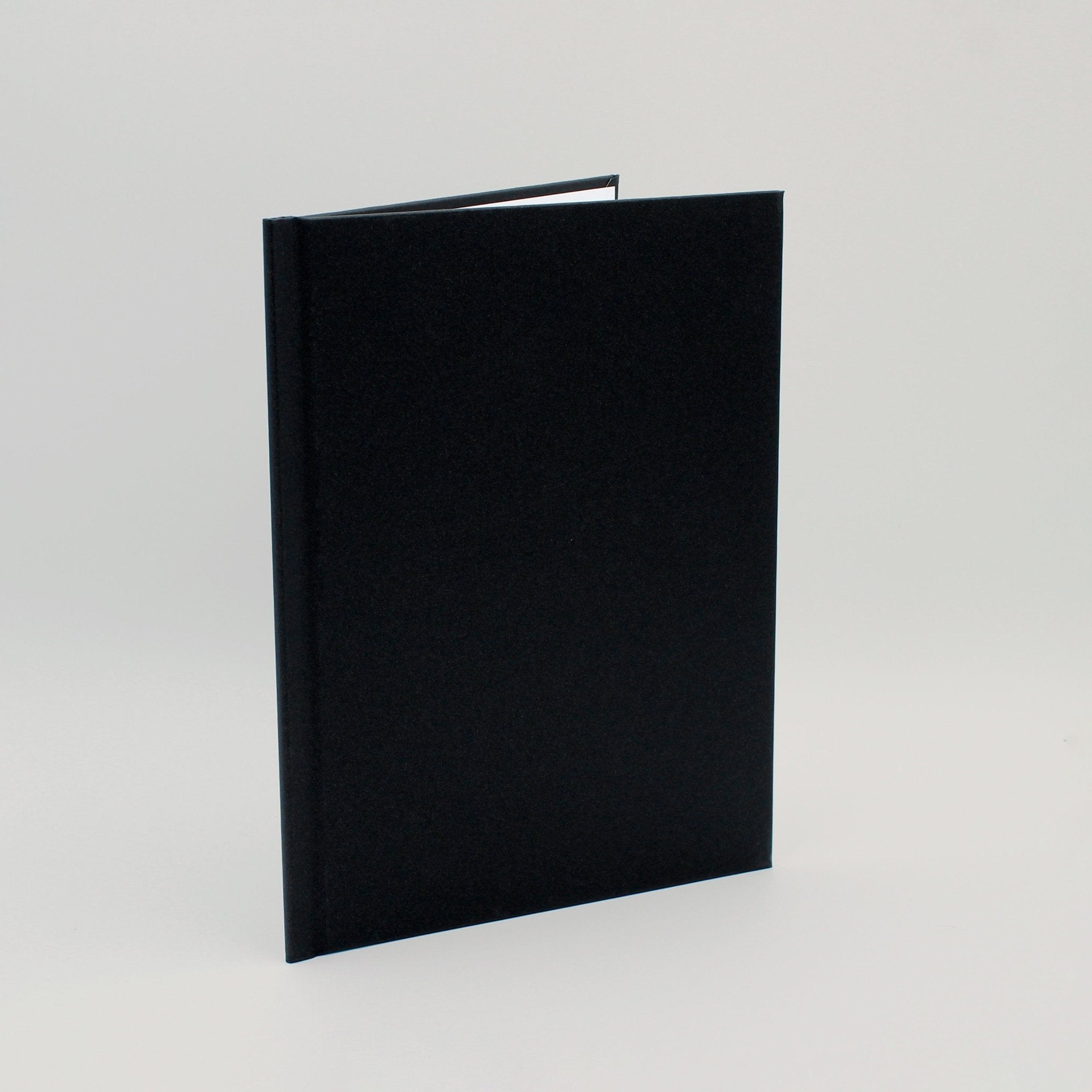 Lay Flat Standard Hardcovers - Peleman Industries Inc. - Black - 15 (Spine 20) - 