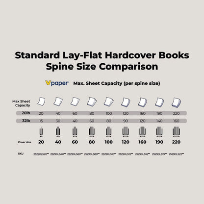 Lay Flat Standard Hardcovers - Peleman Industries Inc. - Black - 15 (Spine 20) - 