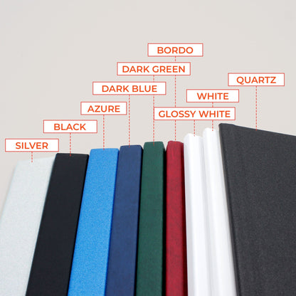 Lay Flat Standard Hardcovers - Peleman Industries Inc. - Black - 15 (Spine 20) - 