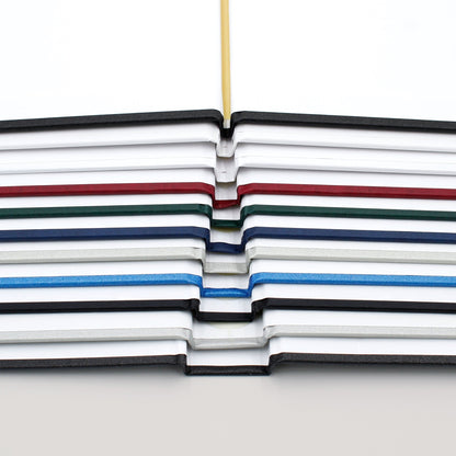 Lay Flat Standard Hardcovers - Peleman Industries Inc. - Black - 15 (Spine 20) -