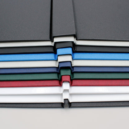 Lay Flat Standard Hardcovers - Peleman Industries Inc. - Black - 15 (Spine 20) - 