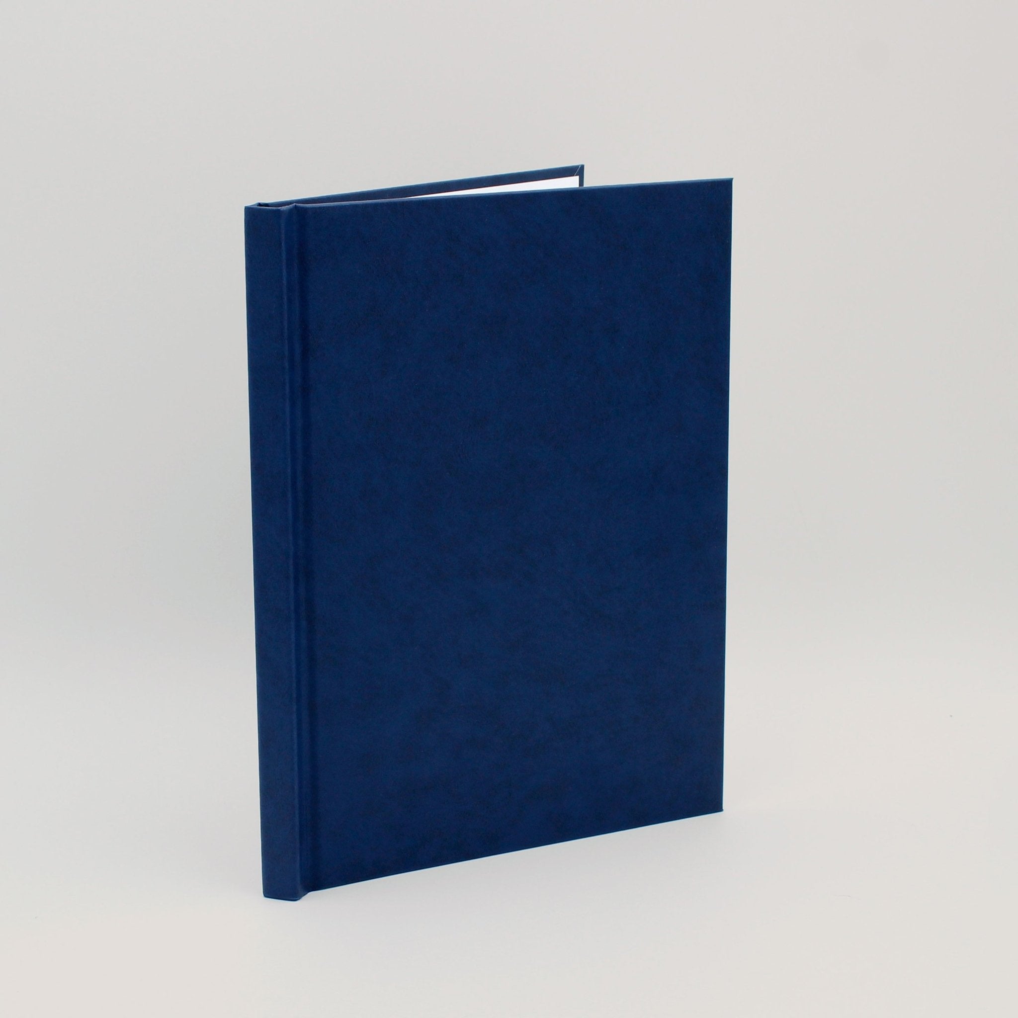 Lay Flat Standard Hardcovers - Peleman Industries Inc. - Dark Blue - 15 (Spine 20) - 