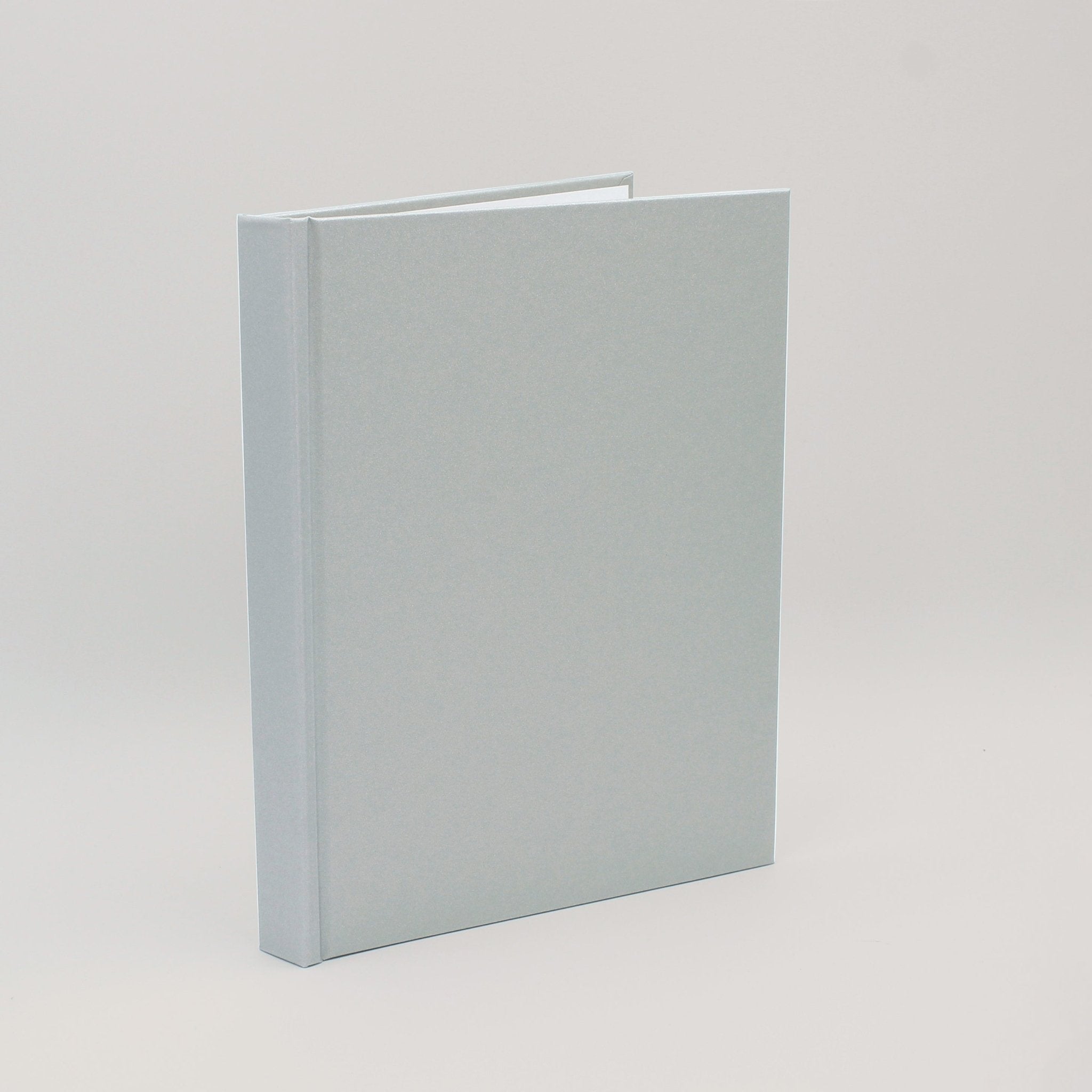 Lay Flat Standard Hardcovers - Peleman Industries Inc. - Silver - 15 (Spine 20) - 
