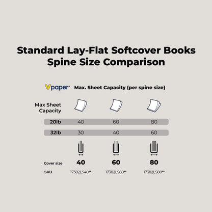 Lay Flat Standard Softcovers - Peleman Industries Inc. - Black - 30 (Spine 40) - 
