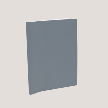 Lay Flat Standard Softcovers - Peleman Industries Inc. - Grey (Soft Touch) - 30 (Spine 40) - 