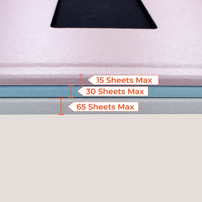Metallic Kashmir Photobooks - Peleman Industries Inc. - Metallic Pink - 03mm - 