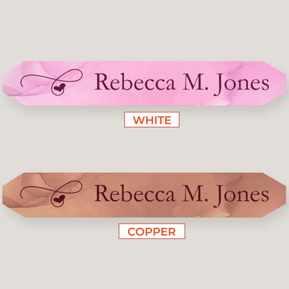 Name Bar Print in Plates (10 Pack) - Peleman Industries Inc. - White - Without - 