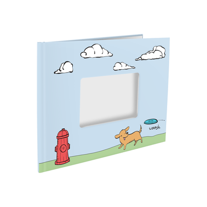 Peleman Theme Landscape Window Hardcover Kit for Thermal Binding Machine, 2-Pack - Peleman Industries Inc. - Frisbee Dog - 