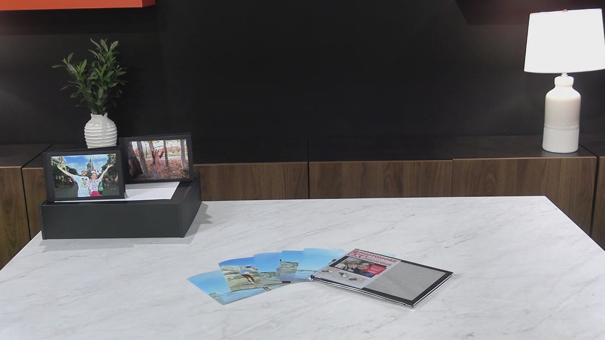 Peleman Black Peel and Stick Photo Book, Lay-Flat, No Machine