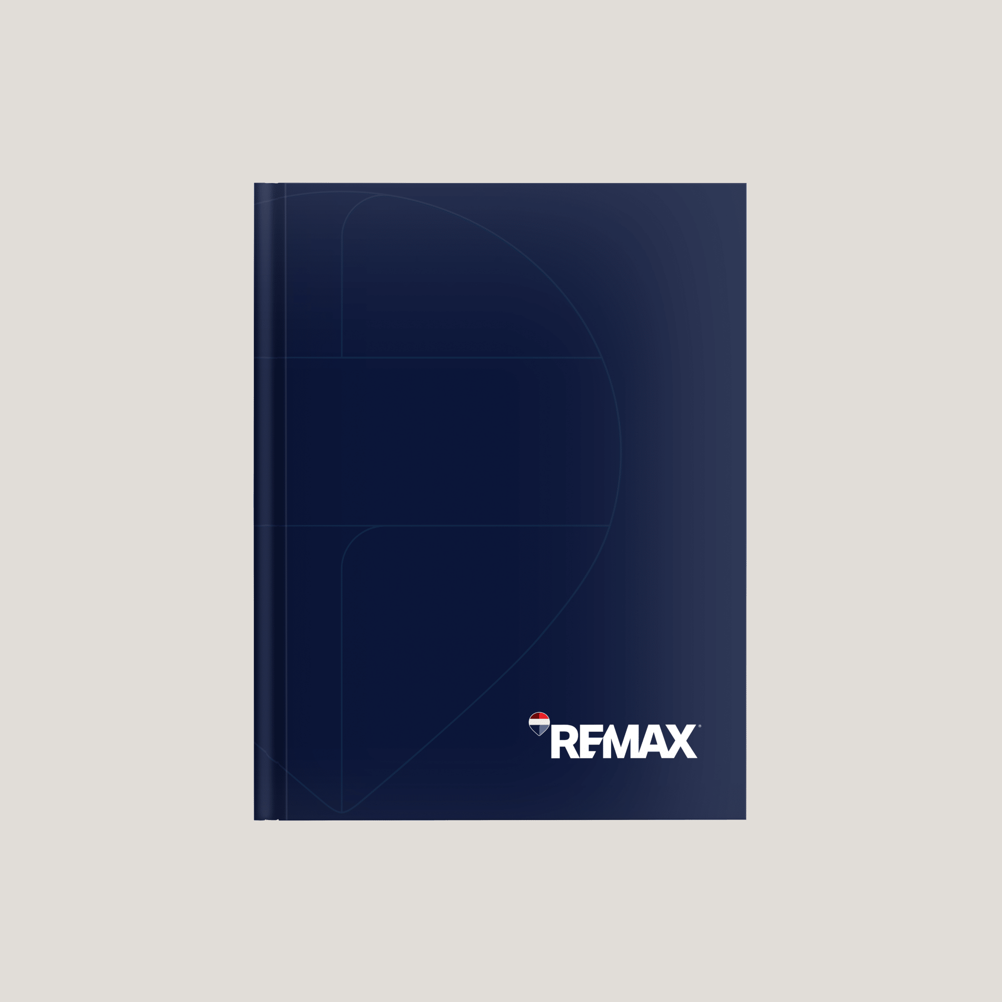 ReMax Blue Balloon Listing Presentation - Lay Flat HARDCOVER Soft Touch (10 Pack) - Peleman Industries Inc. - 