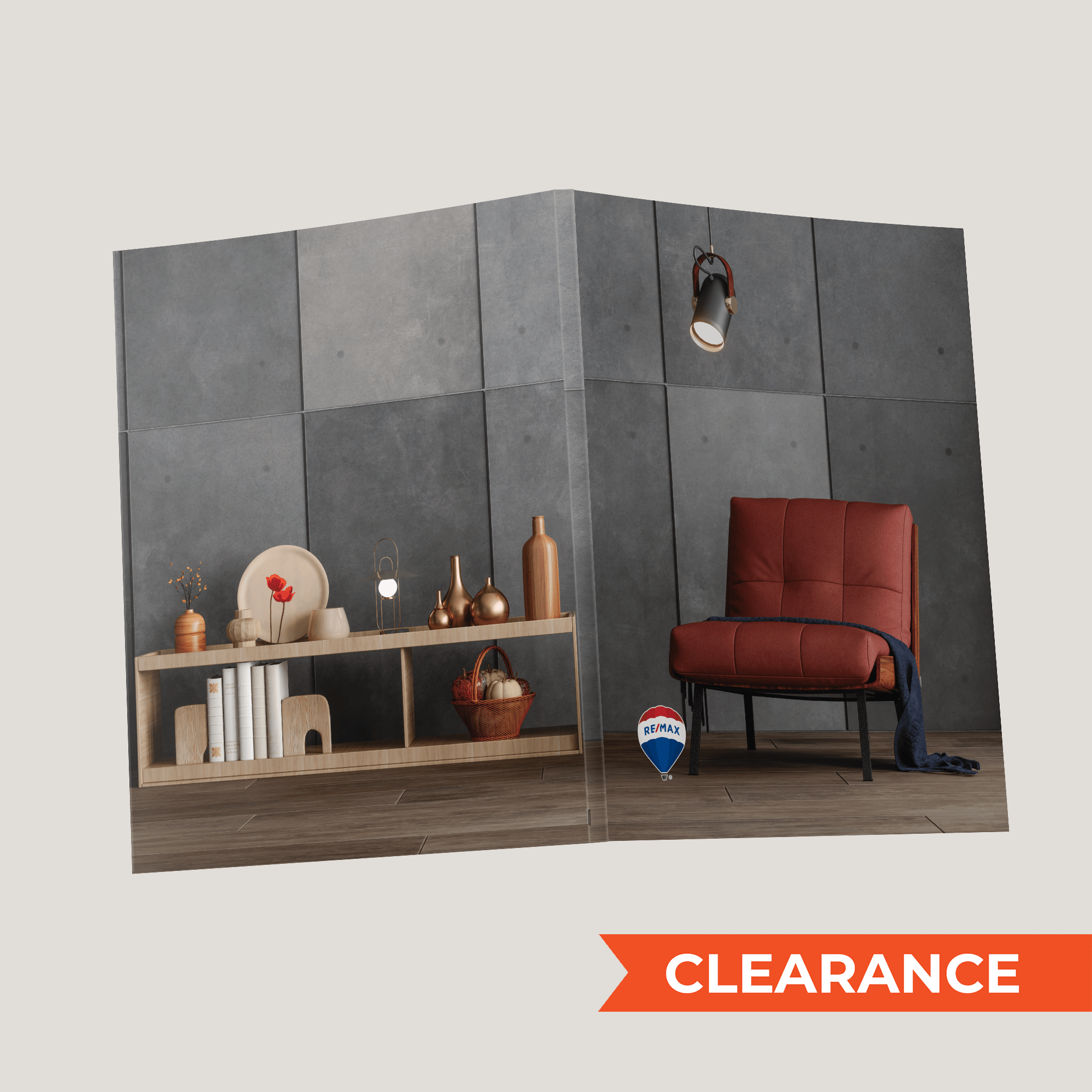 Re/Max Chair - Lay Flat SOFTCOVER - CLEARANCE (40 Pack) - Peleman Industries Inc. - 