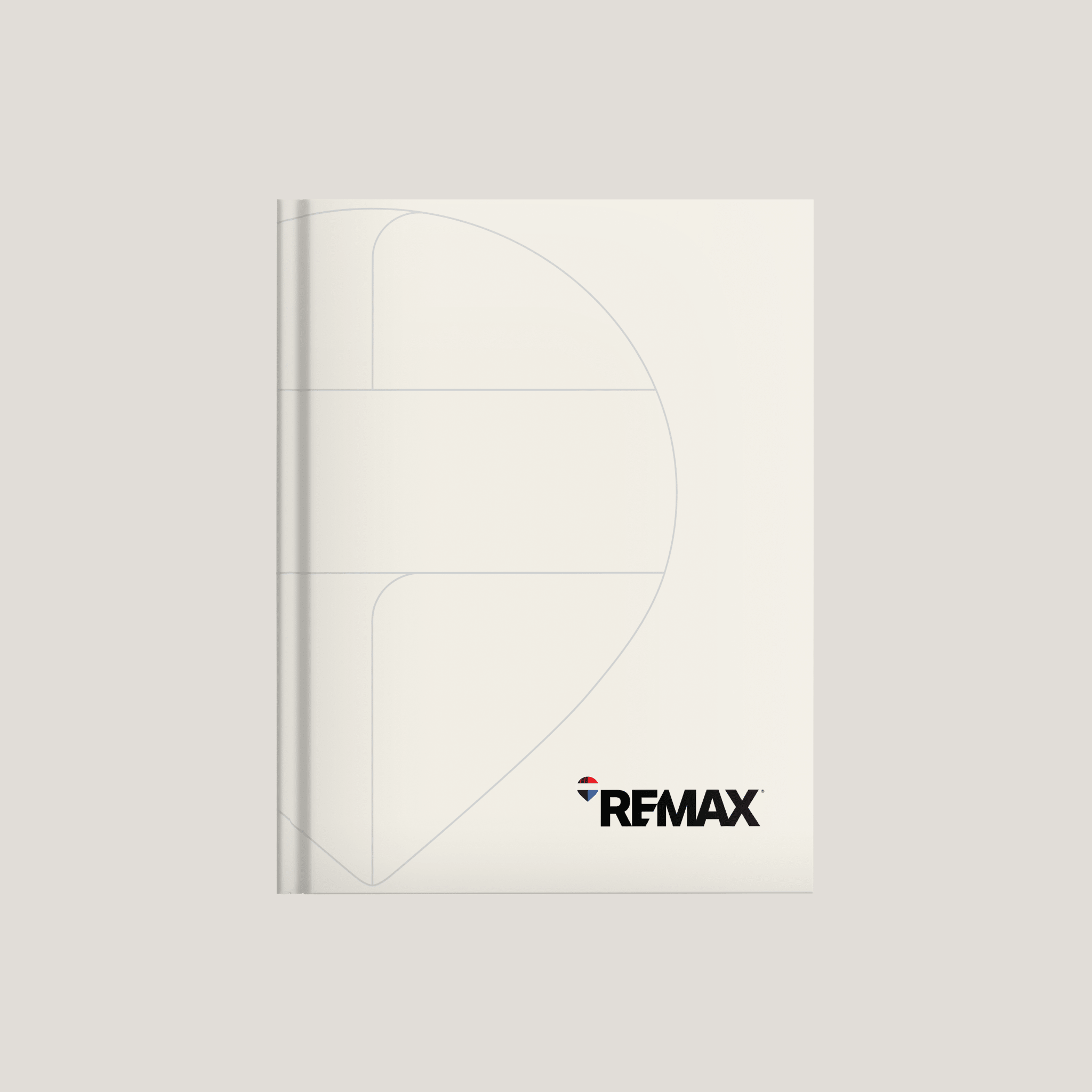ReMax Cream Balloon Listing Presentation - Lay Flat HARDCOVER Soft Touch (10 Pack) - Peleman Industries Inc. - 