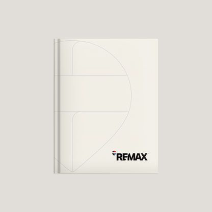 ReMax Cream Balloon Listing Presentation - Lay Flat HARDCOVER Soft Touch (10 Pack) - Peleman Industries Inc. - 