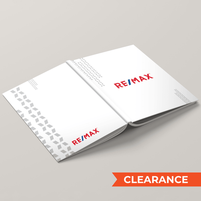 RE/MAX Dawn White Bindable - Lay Flat HARDCOVER - CLEARANCE (10 Pack) - Peleman Industries Inc. - 