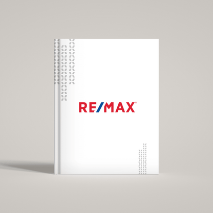 RE/MAX Dawn White Bindable - Lay Flat HARDCOVER Soft Touch (10 Pack) - Peleman Industries Inc. - 