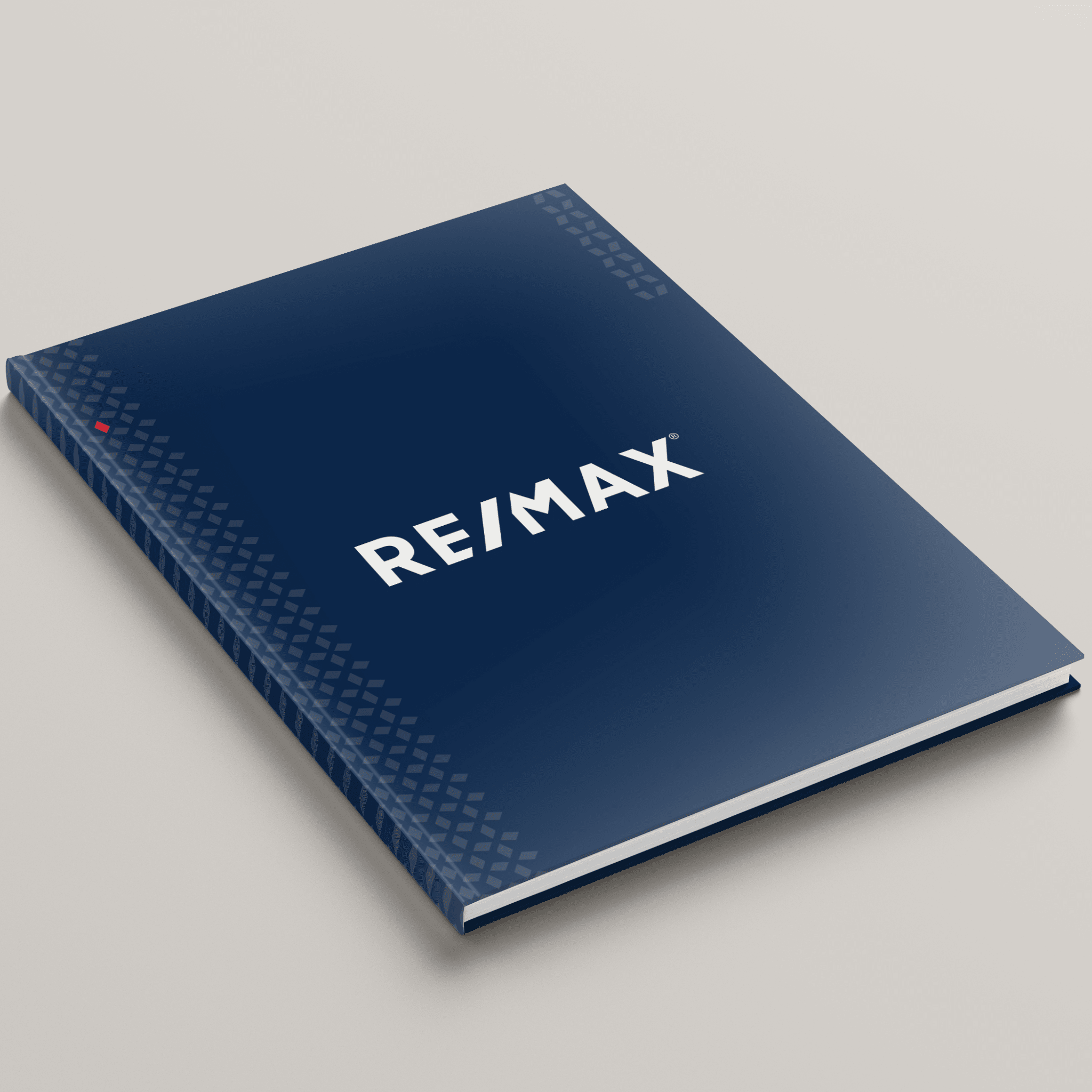 RE/MAX Dusk Blue Bindable - Lay Flat HARDCOVER Soft Touch (10 Pack) - Peleman Industries Inc. - 