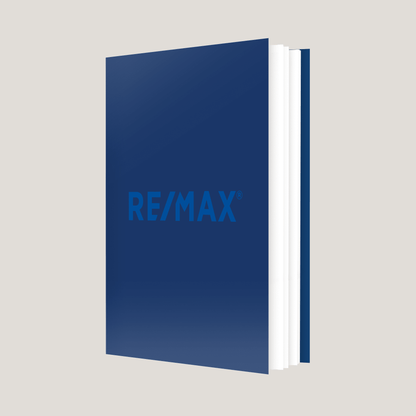 Re/Max Solid Blue - Lay Flat SOFTCOVER - CLEARANCE (40 Pack) - Peleman Industries Inc. - 