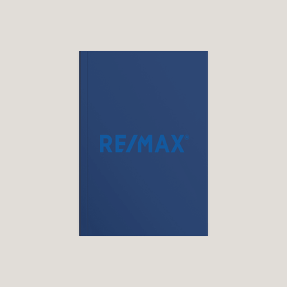 Re/Max Solid Blue - Lay Flat SOFTCOVER - CLEARANCE (40 Pack) - Peleman Industries Inc. - 