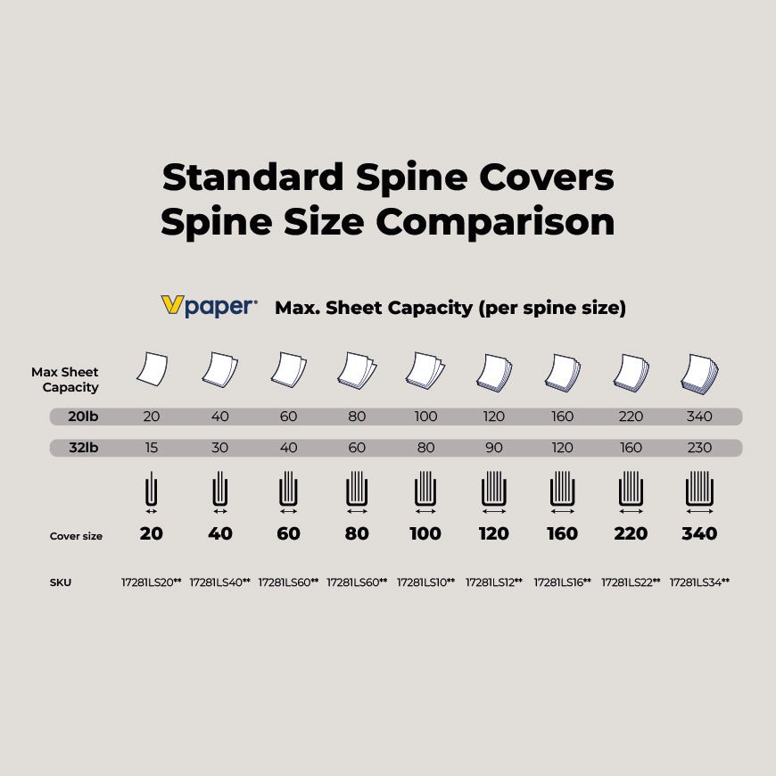 Spine Cover - Peleman Industries Inc. - Black - 20 Sheets Max - 100/Box - 