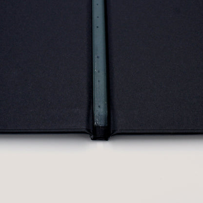 Standard 12x12in Hardcovers (10 Pack) - Peleman Industries Inc. - Black Faux Linen - 15 Sheets Max - 
