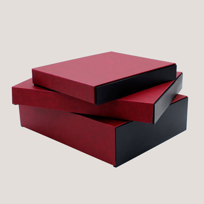 Standard Boxes (10 Pack) - Peleman Industries Inc. - Bordo - 40mm (1.5in Height) - 