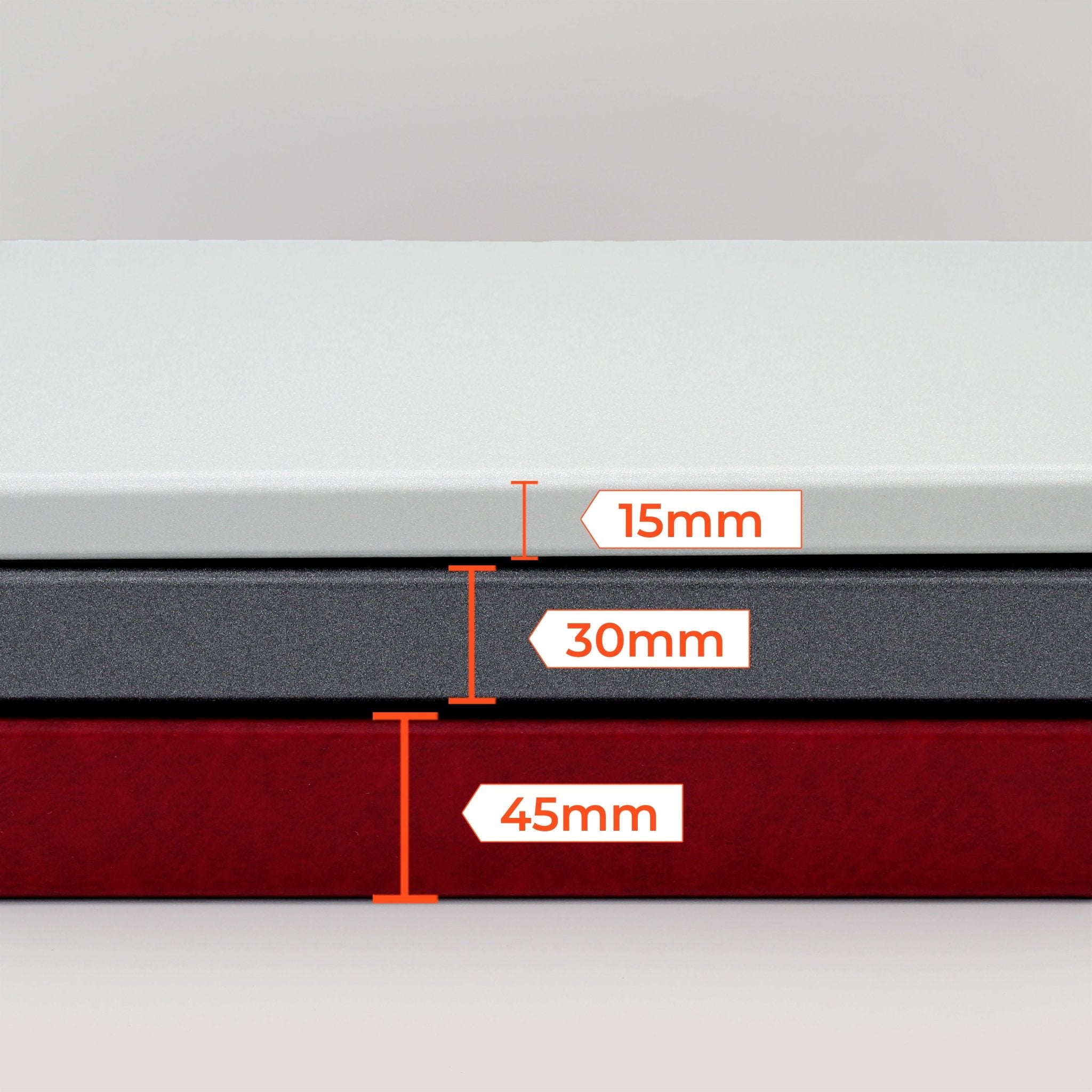 Standard Portfolios (10 Pack) - Peleman Industries Inc. - Black - 15 MM (0.6 in) - Letter