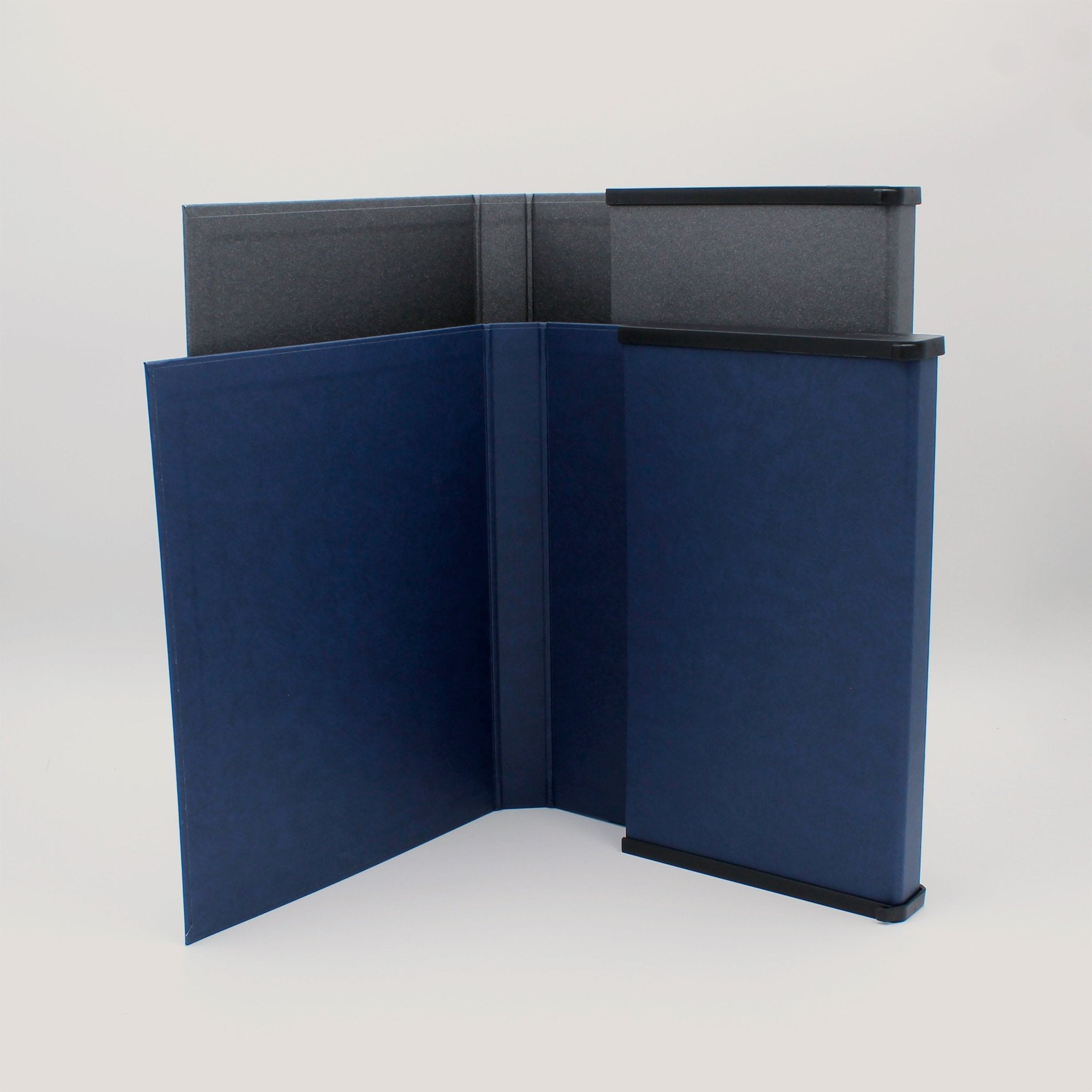 Standard Portfolios (10 Pack) - Peleman Industries Inc. - Black - 15 MM (0.6 in) - Letter