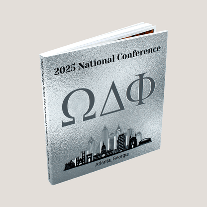 The Omega Delta Phi Official National Conference book - Choose from three different options - Peleman Industries Inc. - 