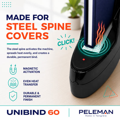 Thermal Binding Machine Unibind 60 Deluxe Black